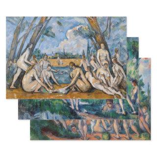 Paul Cezanne - Bathers Masterpieces Selection  Sheets