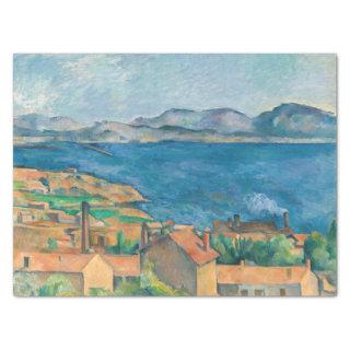 Paul Cezanne - Bay of Marseille, Seen from Estaque Tissue Paper
