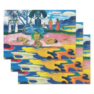 Paul Gauguin Day of the God (Mahana no atua) Art  Sheets
