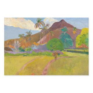 Paul Gauguin - Tahitian Landscape  Sheets