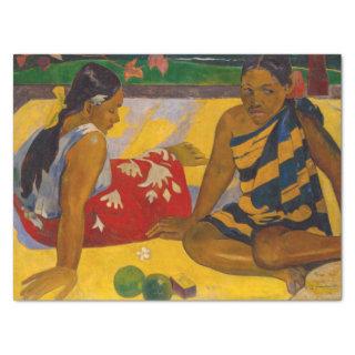 Paul Gauguin - Tahitian Women / Parau Api Tissue Paper