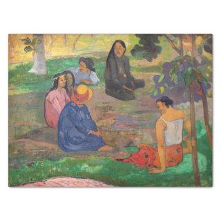 Paul Gauguin - The Conversation / Les Parau Parau Tissue Paper