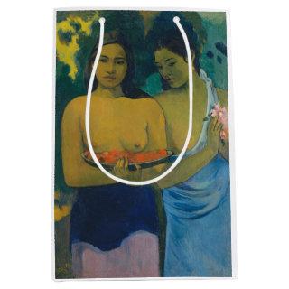 Paul Gauguin - Two Tahitian Women Medium Gift Bag