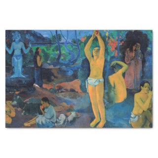 Paul Gauguin - Where Do We Come From? Tissue Paper