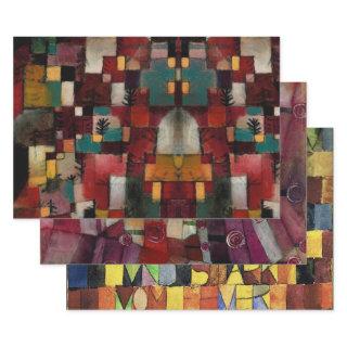 PAUL KLEE ABSTRACT ART FROM 1920S DECOUPAGE  SHEETS