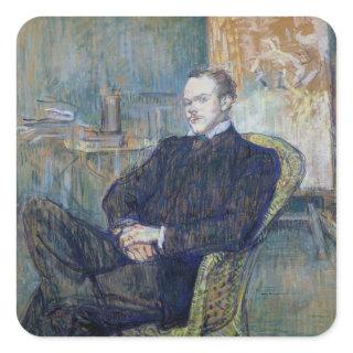 Paul Leclercq  1897 Square Sticker
