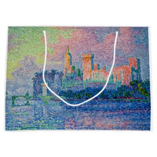 Paul Signac - The Papal Palace, Avignon Large Gift Bag