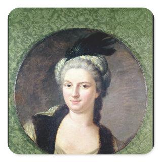 Pauline-Felicite de Nesle  Countess Square Sticker