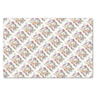 PAW PRINTS YELLOW BIRD TISSUE PAPER