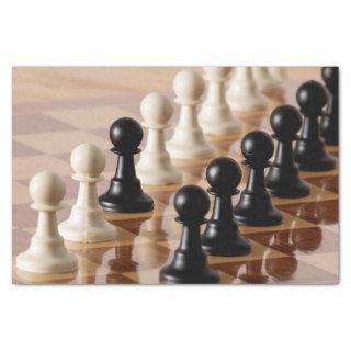 Pawns on Chess Board Tissue Paper