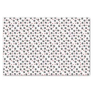 Paws and Hearts Tissue Paper