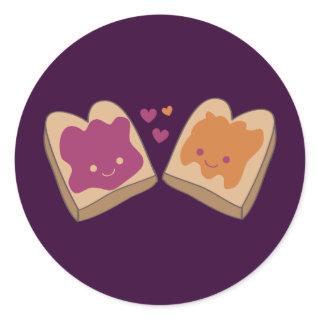 PB&J Compatibility Classic Round Sticker