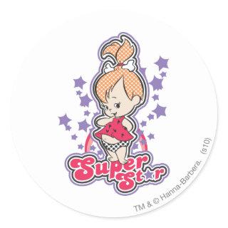 PBBLES™ Super Star Classic Round Sticker