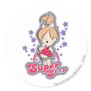 PBBLES™ Super Star Classic Round Sticker