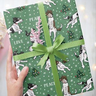 Peace Love & Joy Springer Spaniel Christmas