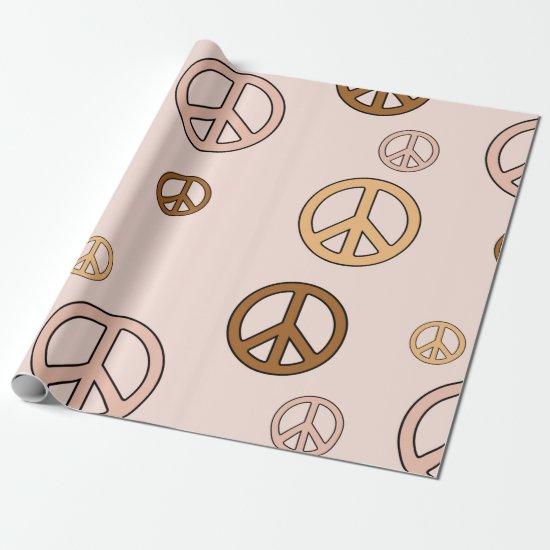 PEACE SIGN STAINLESS GROOVY HIPPIE DESIGN