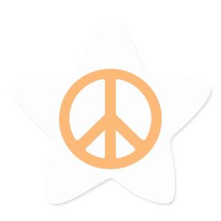 Peace Star Sticker