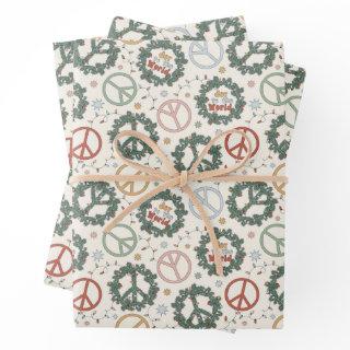 Peace Wreaths and Joy to the World Pattern  Sheets