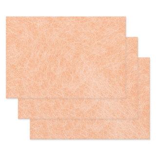 Peach Fuzz Faux Leather   Sheets