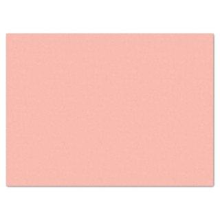 Peachy Pink Solid Color Tissue Paper