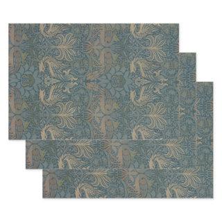 Peacock and Dragon by William Morris  Sheets