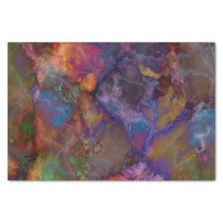 Peacock Ore Chalcopyrite Marble Tissue Paper