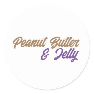 Peanut Butter & Jelly Sticker