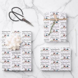 Peanuts | 3 Person Snowman  Sheets