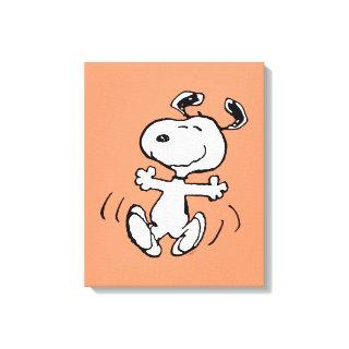 Peanuts | A Snoopy Happy Dance Canvas Print