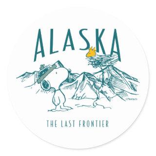 Peanuts | Alaska The Last Frontier Classic Round Sticker