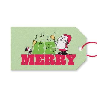 Peanuts | Be Merry Christmas Gift Tags