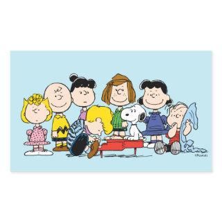 Peanuts | Charlie Brown and Gang Rectangular Sticker