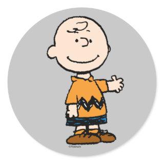 Peanuts | Charlie Brown Classic Round Sticker