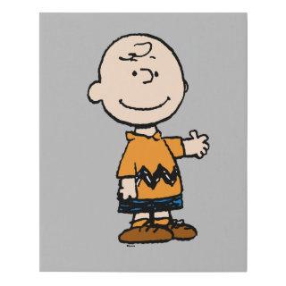 Peanuts | Charlie Brown Faux Canvas Print