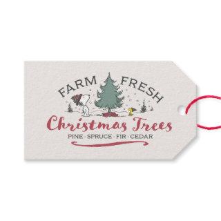 Peanuts | Farm Fresh Christmas Trees Gift Tags