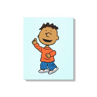 Peanuts | Franklin Canvas Print