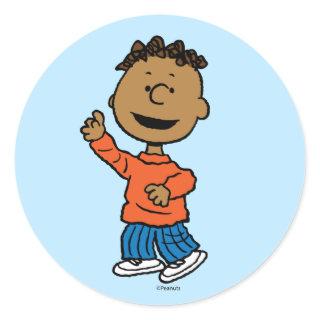 Peanuts | Franklin Classic Round Sticker