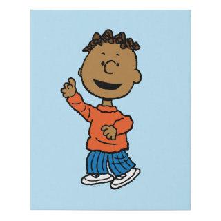 Peanuts | Franklin Faux Canvas Print