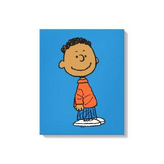 Peanuts | Franklin Smile Canvas Print