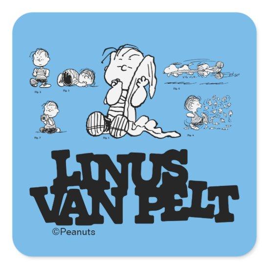 Peanuts | Linus Square Sticker