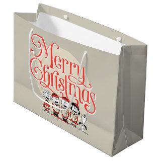 Peanuts | Merry Christmas Holiday Choir Large Gift Bag