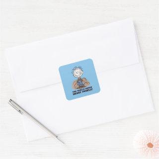Peanuts | Pigpen The World Needs Messy People! Square Sticker