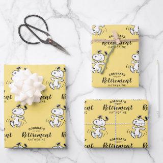 Peanuts | Snoopy Congrats on Your Retirement  Sheets