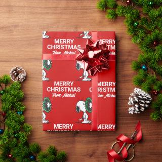 Peanuts | Snoopy for the Holidays | Add Your Name