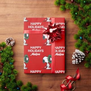Peanuts | Snoopy for the Holidays | Add Your Name