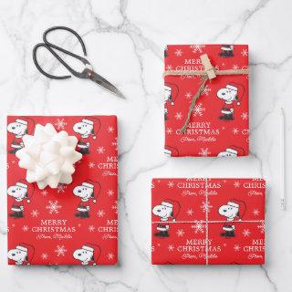 Peanuts | Snoopy Santa Claus  Sheets