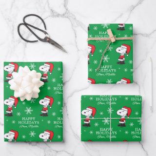 Peanuts | Snoopy Santa Claus  Sheets
