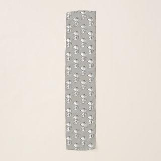 Peanuts | Snoopy the Flying Ace BW Scarf