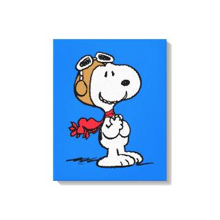 Peanuts | Snoopy The Flying Ace Canvas Print