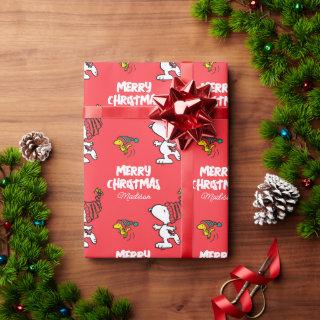 Peanuts | Snoopy Winter Beanie Cap | Add Your Name